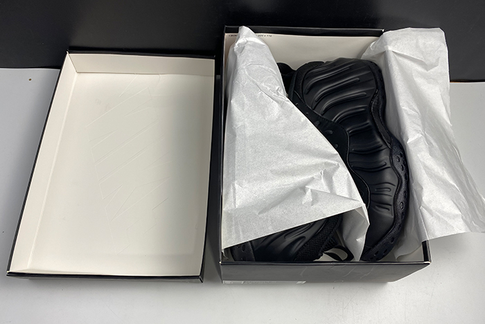 NIKE AIR FOAMPOSITE ONE ALL BLACK 314996-001