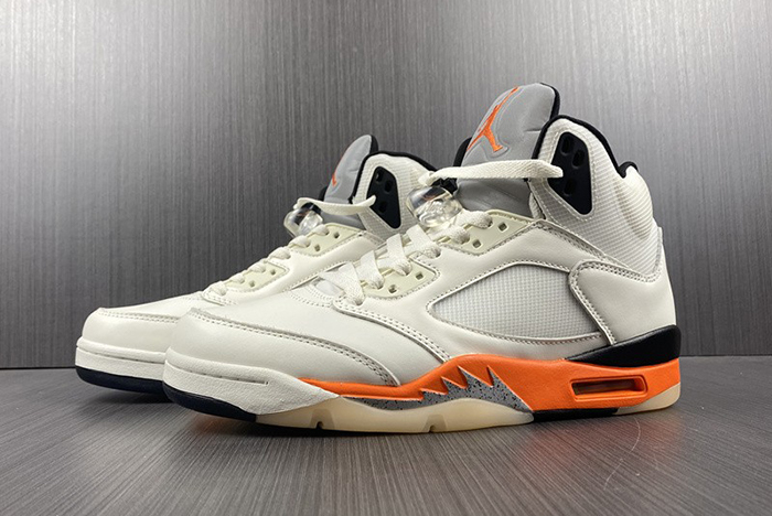 Air Jordan 5 Shattered Backboard Total Orange Blaze- DC1060-100