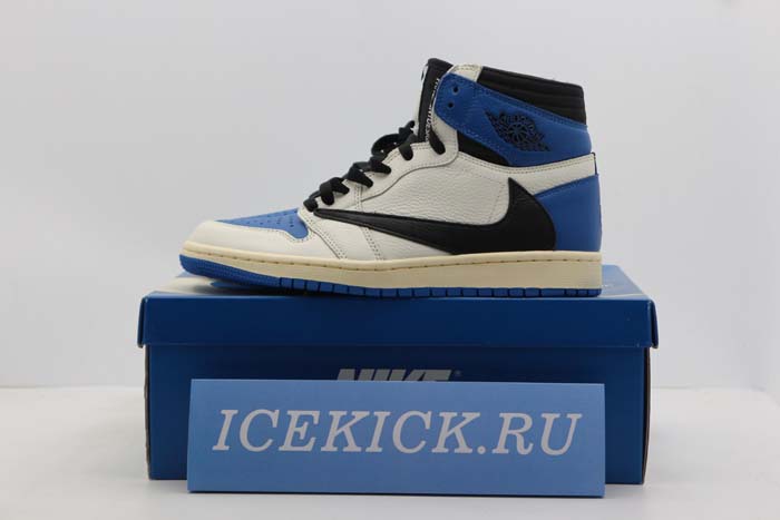 Travis Scott Fragment Air Jordan 1 Military Blue-DH3227-105