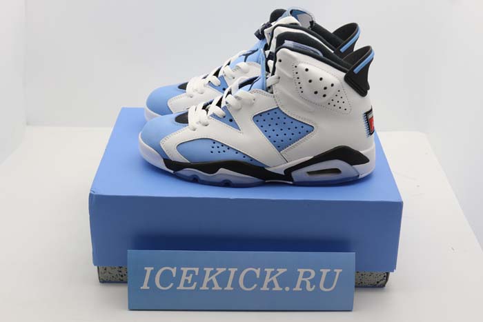 Air Jordan 6 UNC White - CT8529-410