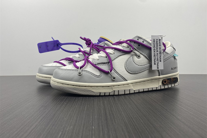 Dunk Low Off-White Lot 28 28-of50 1-50 DM1602-111