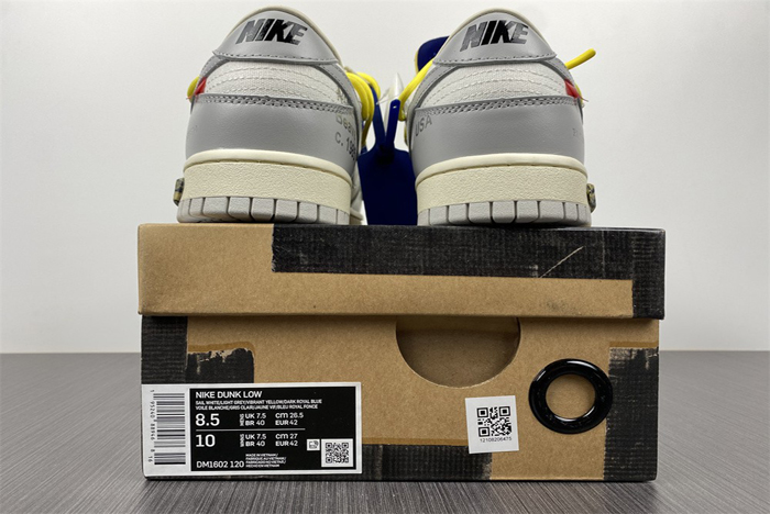 Off-White x Nike Dunk Low DM1602-120