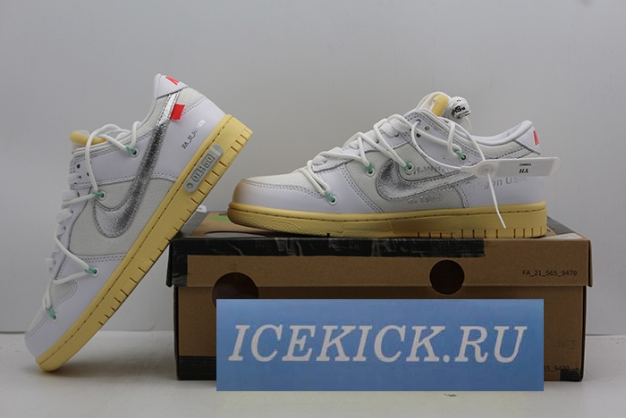 Off-White x Nike Dunk Low DM1602-107