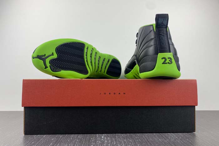 Air Jordan 12  BLACK/GREEN