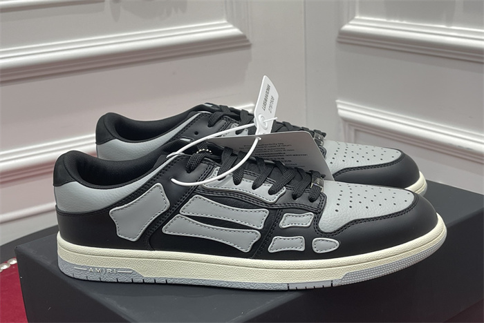 AMR - AB031 Skel- top low Black grey (to be customized 5-7 days)