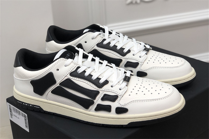 AMR - AB047 Skel- top low White Black 2 (to be customized 5-7 days)