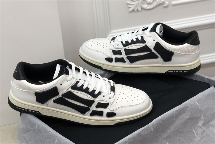 AMR - AB047 Skel- top low White Black 2 (to be customized 5-7 days)