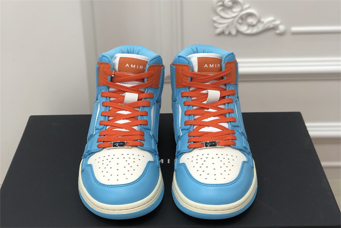 AMR - AB051 Skel- top Hi Light Blue Orange White(to be customized 5-7 days)