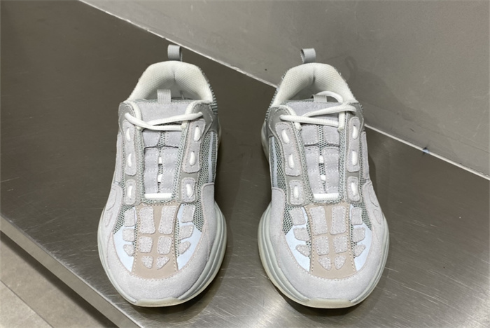 AMR -AC012 Bone Runner Grey White (to be customized 5-7 days)