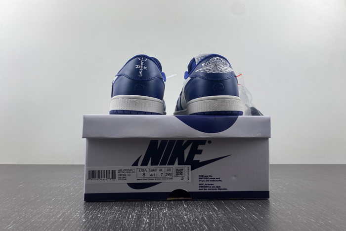 OFF-WHITE x Travis Scott x Air Jordan 1 OW  DM7890-101