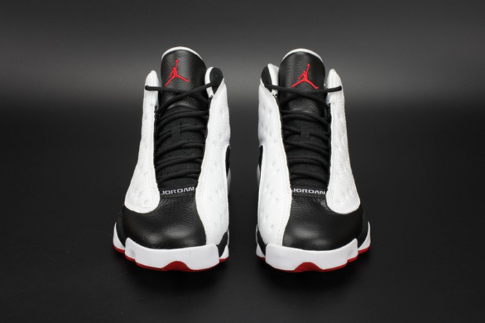 Air Jordan 13 "He Got Game"  White/Black-True Red mens 414571-104